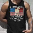 Yellow Labrador Retriever Dog 3 Things Unisex Tank Top Gifts for Him