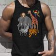 Zoo Animals Shirt Wildlife Birthday Party A Day At The Zoo Unisex Tank Top Gifts for Him