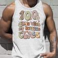 100 Days With My Awesome Class Retro Teacher Women Girls Unisex Tank Top Gifts for Him