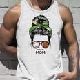 Baseball Mom Messy Bun Mom Life Mothers Day Unisex Tank Top Gifts for Him