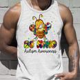 Be Kind Autism Awareness Puzzle Bee Dabbing Support Kids Unisex Tank Top Gifts for Him