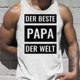 Bester Papa der Welt Unisex TankTop, Herren Geburtstag & Vatertag Idee Geschenke für Ihn