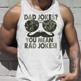 Dad Jokes You Mean Rad Jokes Funny Father Day Vintage Unisex Tank Top Gifts for Him