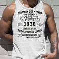 Herren Vintage Der Mann Mythos Die Legende 1936 87 Geburtstag Tank Top Geschenke für Ihn