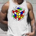 I Am A Single Dad Who Is Addicted To Cool Math Games Unisex Tank Top Gifts for Him