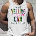 Im Not Yelling Im A Cna Thats How We Talk Leopard Unisex Tank Top Gifts for Him