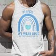 In April We Wear Blue Autism Awareness Month Unisex Tank Top Gifts for Him