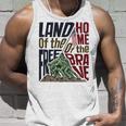 Land Of The Free Iwo Jima Unisex Tank Top Gifts for Him