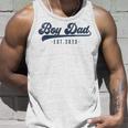 Mens Boy Dad Est 2023 Boy Dad To Be Gifts New Daddy Unisex Tank Top Gifts for Him