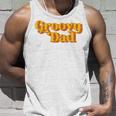 Mens Retro Groovy Dad Funny Vintage 70S Party Matching Costume Unisex Tank Top Gifts for Him