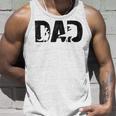 Mens Trex Dad Dinosaur Lover Cool Vintage Mens Fathers Day Unisex Tank Top Gifts for Him