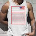Merica Nutrition Facts V2 Unisex Tank Top Gifts for Him
