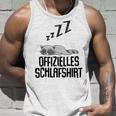 Offizielles Schlaf Herren Waschbär Lustige Geschenke Tank Top Geschenke für Ihn