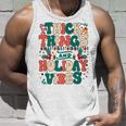 Retro Groovy Thick Things And Holiday Vibes Funny Xmas Gifts V3 Unisex Tank Top Gifts for Him