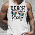 Sunglasses Beach Please Hawaii Beach Hello Summer Holidays Unisex Tank Top Gifts for Him