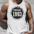 Vintage 1993 Limited Edition 30 Year Old 30Th Birthday Tank Top Gifts for Him