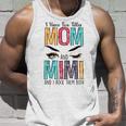 Womens I Have Two Titles Mom & Mimi Floral Mothers Day Unisex Tank Top Gifts for Him