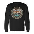 13 Year Old Gifts Made In 2010 Vintage 13Th Birthday Retro Men Women Long Sleeve T-shirt Graphic Print Unisex Gifts ideas