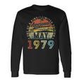 44 Year Old Awesome Since May 1979 44Th Birthday Long Sleeve T-Shirt Gifts ideas