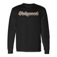 70S 80S Usa City Vintage Hollywood Long Sleeve T-Shirt Gifts ideas