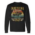 75Th Birthday Decorations Vintage For 75 Year Old Man Long Sleeve T-Shirt T-Shirt Gifts ideas