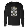 Ania Name In Case Of Emergency My Blood Long Sleeve T-Shirt Gifts ideas