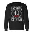 Annoying Each Other For 40 Years 40Th Wedding Anniversary Long Sleeve T-Shirt T-Shirt Gifts ideas