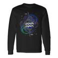 Aquarius Zodiac Sign Air Element Long Sleeve T-Shirt T-Shirt Gifts ideas