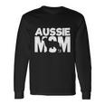 Aussie Shepherd Mom Mama Australian Shepherd Mother Long Sleeve T-Shirt Gifts ideas
