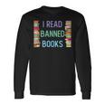 I Am With The Banned Books I Read Banned Books Long Sleeve T-Shirt Gifts ideas