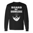 Beard Beard Of Knowledge Men Women Long Sleeve T-Shirt T-shirt Graphic Print Gifts ideas