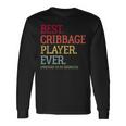 Best Cribbage Player Ever Prepare To Be Skunked Vintage Long Sleeve T-Shirt Gifts ideas
