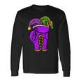 Boxing Sports Lover Mardi Gras Carnival Party Jester Long Sleeve T-Shirt Gifts ideas