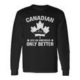 Canadian Shirt Canada Day Long Sleeve T-Shirt Gifts ideas