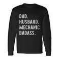 Car Mechanic Dad From Daughter Son Wife Long Sleeve T-Shirt Gifts ideas