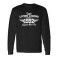 Certified Living Legend Since 1992 Legends Never Die 30Th Birthday Long Sleeve T-Shirt Gifts ideas