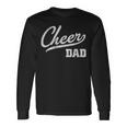 Cheerleading Dad Proud Cheer Dad Long Sleeve T-Shirt Gifts ideas