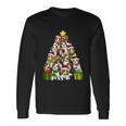 Christmas Beagle Pajama Shirt Tree Dog Dad Mom Xmas Long Sleeve T-Shirt Gifts ideas