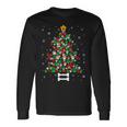 Christmas Cute Dog Xmas Tree Funny Dog Gifts Christmas Men Women Long Sleeve T-shirt Graphic Print Unisex Gifts ideas