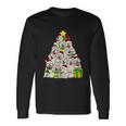 Christmas Golden Retriever Pajama Shirt Tree Dog Xmas Long Sleeve T-Shirt Gifts ideas