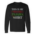 Christmas Pajama Long Sleeve T-Shirt Gifts ideas