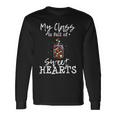 My Class Is Full Of Sweethearts Rainbow Teacher Valentine V8 Long Sleeve T-Shirt Gifts ideas