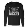 Computer Whisperer It Tech Support Nerds Geek V2 Long Sleeve T-Shirt Gifts ideas
