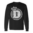 Cool Abc Name Letter D Character D Case Alphabetical D Long Sleeve T-Shirt Gifts ideas