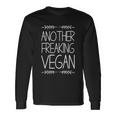 Cool Another Freaking Vegan Vegan Vegetarian Cool Long Sleeve T-Shirt Gifts ideas