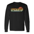 Cool Gymnasts Retro Sunset Girls Gymnastics Long Sleeve T-Shirt Gifts ideas