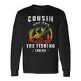 Cousin Man Myth Fishing Legend Fathers Day Long Sleeve T-Shirt Gifts ideas