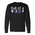 Crohns Disease Awareness Dad Of A Warrior Vintage Long Sleeve T-Shirt Gifts ideas