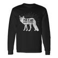 Cute Fox Team Love Foxes Spirit Animal Costume Long Sleeve T-Shirt Gifts ideas