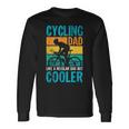 Cycling Dad Langarmshirts für Herren, Cool Papa Radfahrer Design Geschenkideen